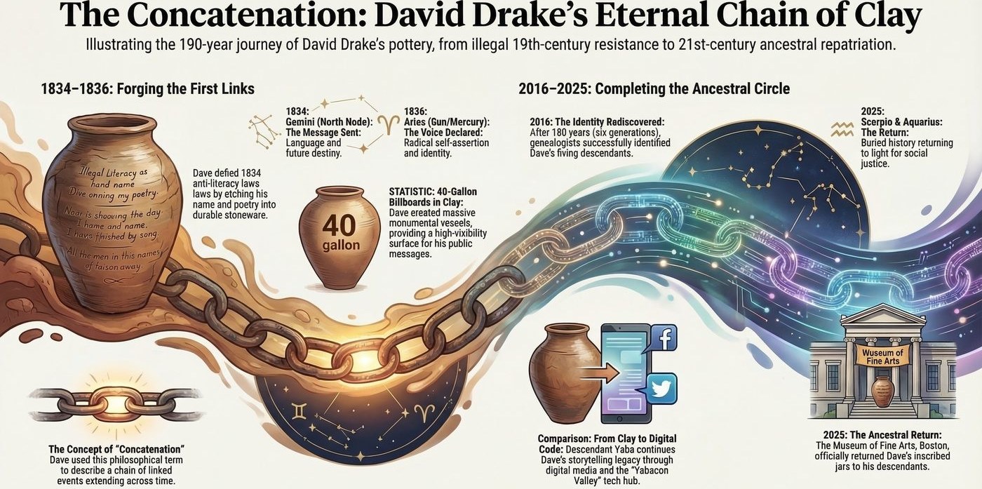 The Concatenation — David Drake's eternal chain of clay