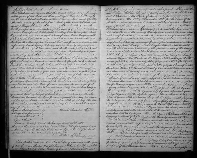The 1832 Blackledge Trust Deed — Page Two