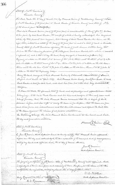 Hannah Guion to Tench Lander, 1885