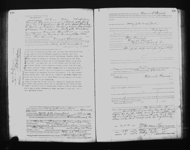 Hannah Stewart to R. E. Cochrane — Mortgage, 1903