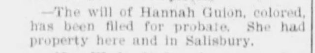 The Will Filed for Probate — 18 May 1899