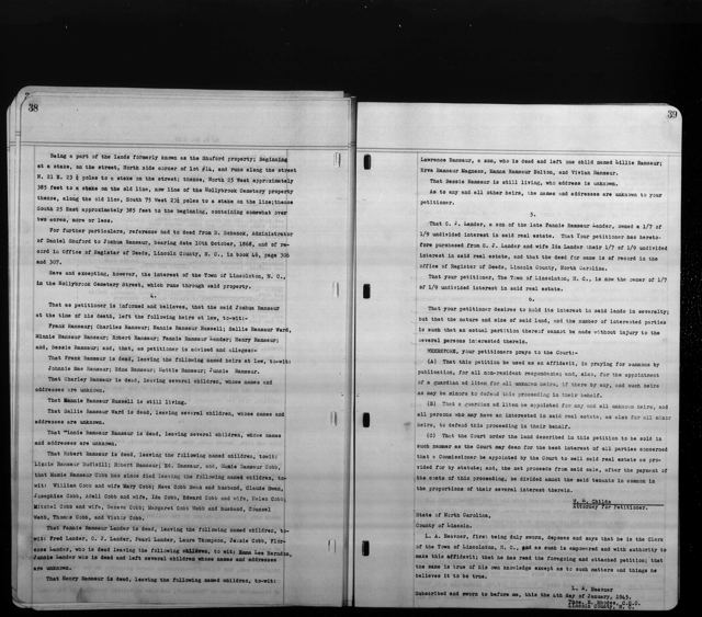 Ramsour Notice, 1945 — p. 2