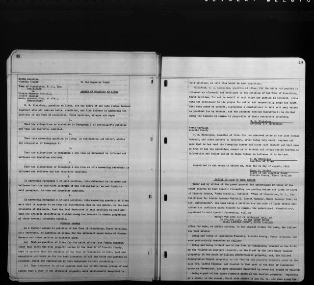Ramsour Notice, 1945 — p. 9